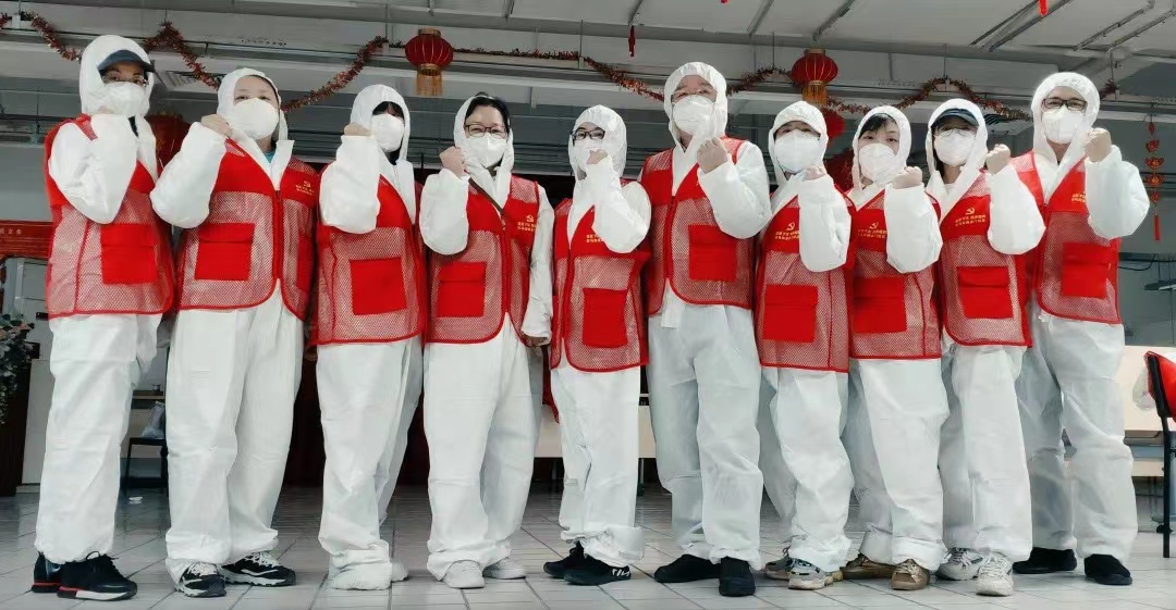 東信醫(yī)藥黨群志愿服務(wù)隊深入社區(qū)，助力疫情防控